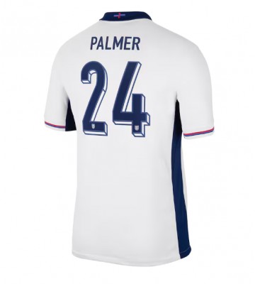 England Cole Palmer #24 Replika Hjemmebanetrøje EM 2024 Kortærmet